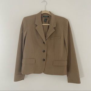 RALPH LAUREN Vintage Brown Blazer